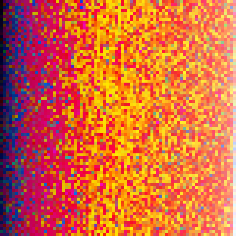 pixelated colors