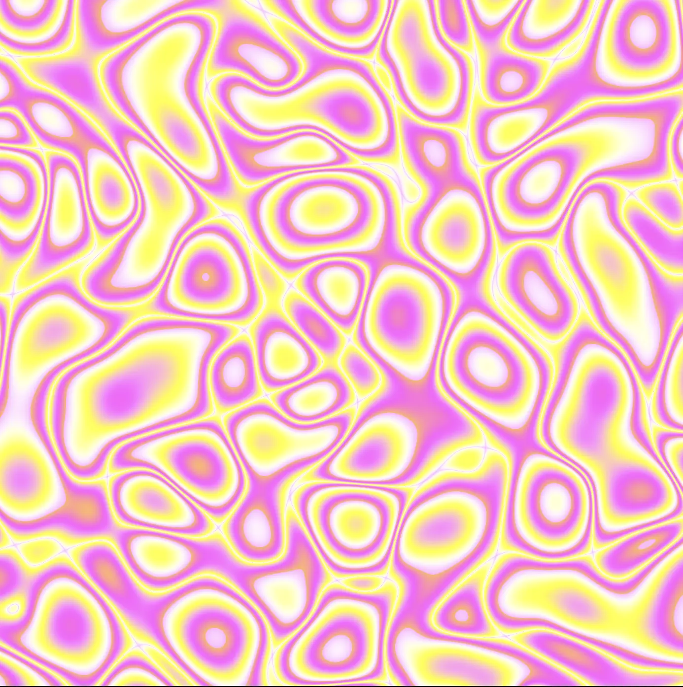 abstract blobby shapes created with glsl fragment shaders